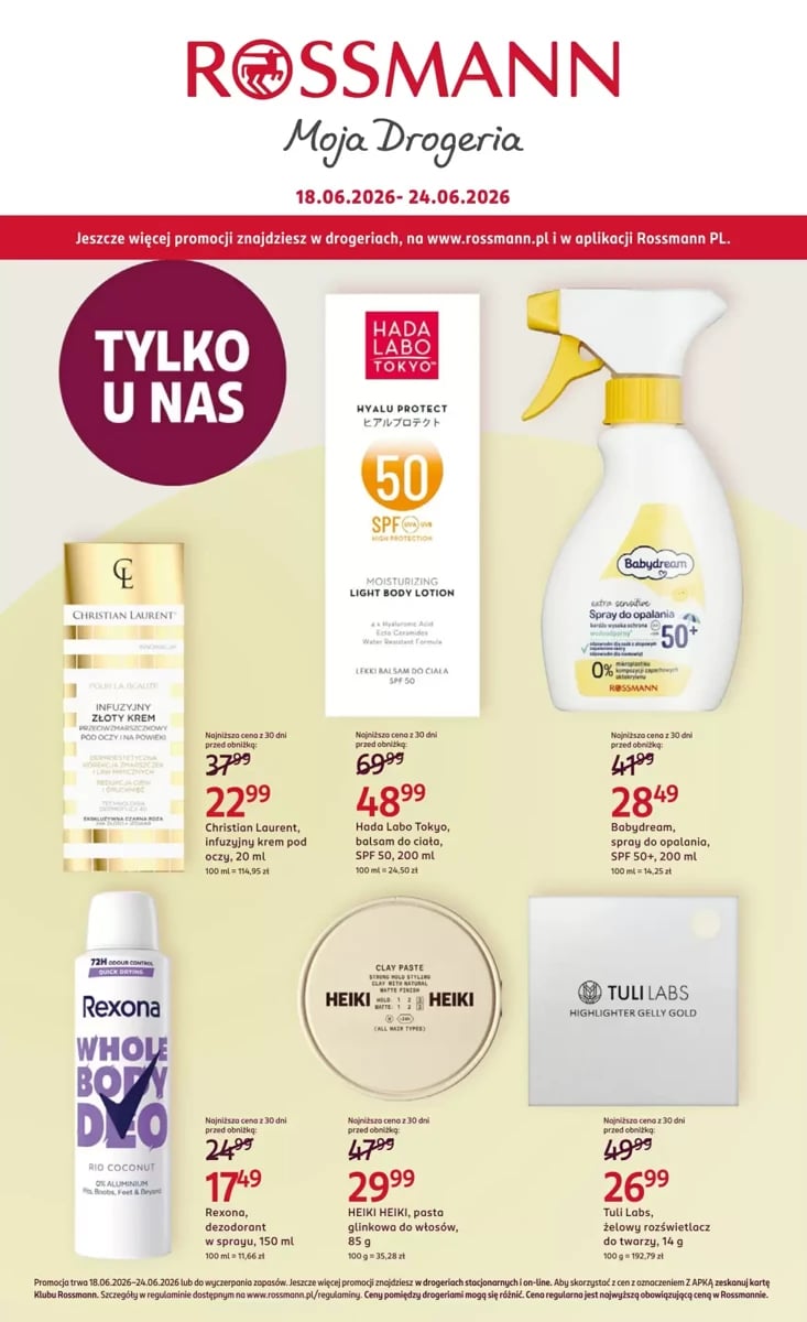 Strona 1 z gazetki Rossmann