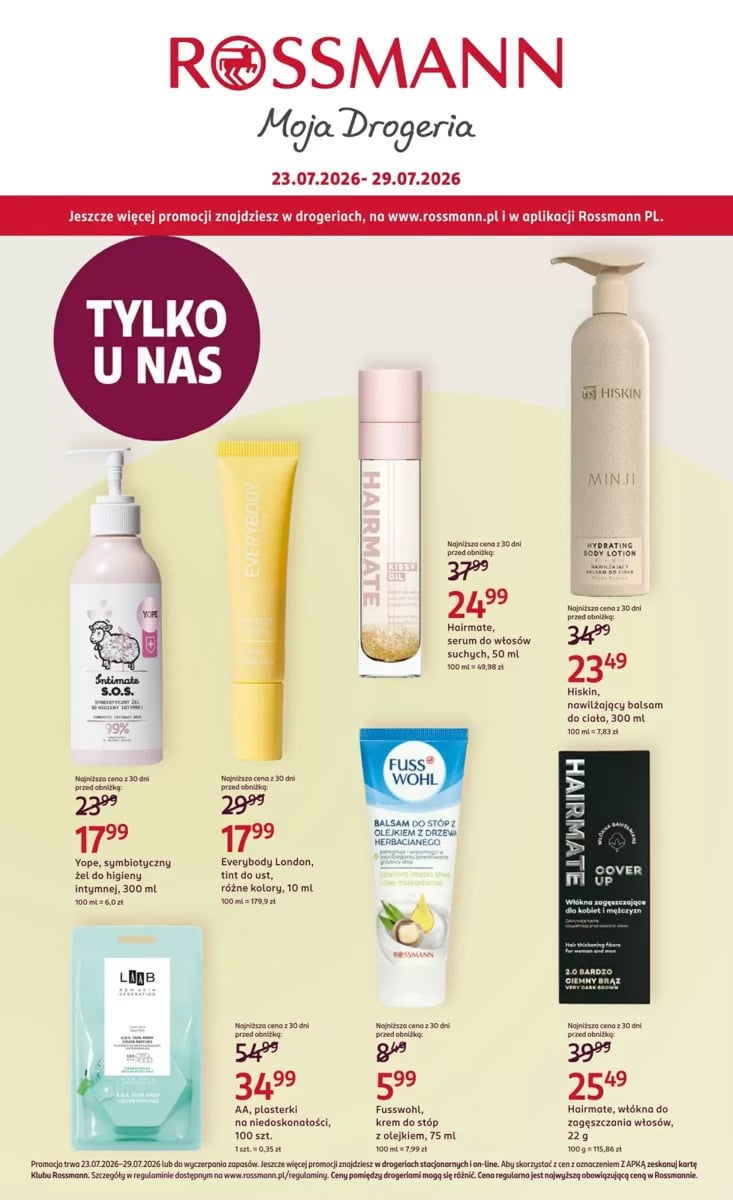 Strona 1 z gazetki Rossmann