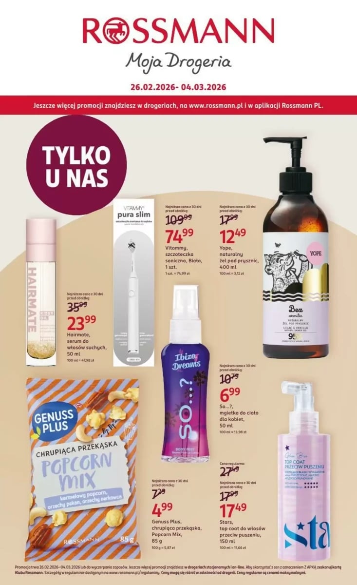 Strona 1 z gazetki Rossmann
