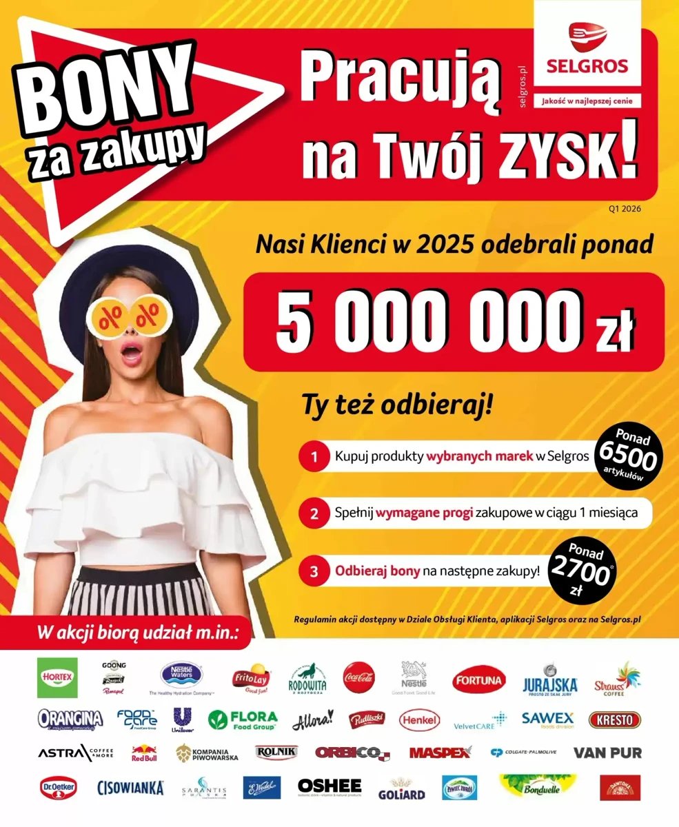 Strona 1 z gazetki Selgros