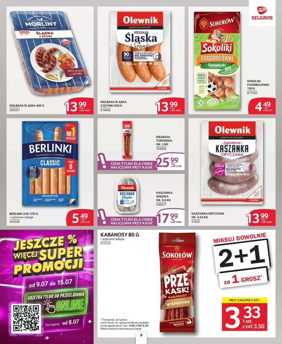 Strona 9 z gazetki Selgros