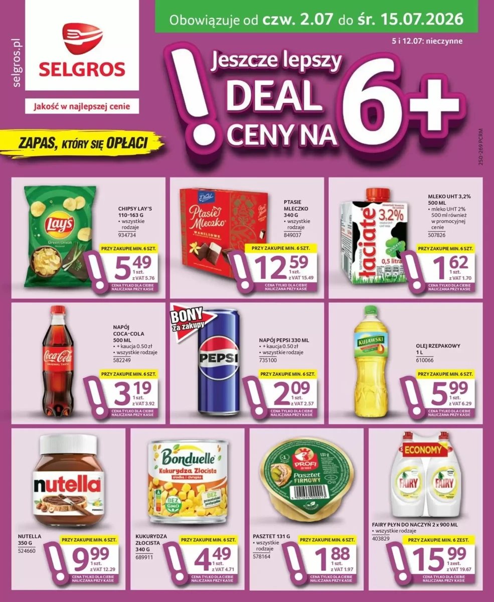 Strona 1 z gazetki Selgros