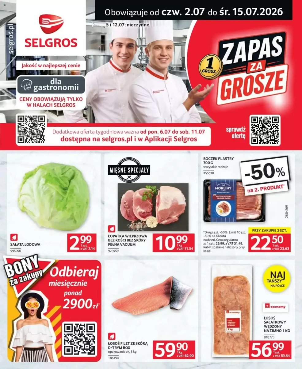Strona 1 z gazetki Selgros