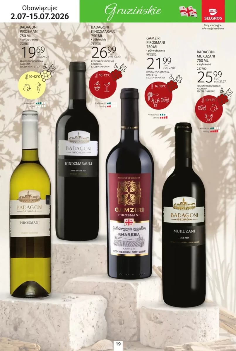 Strona 19 z gazetki Selgros