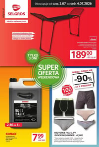 Gazetka Selgros – 02.07.2026 – 04.07.2026