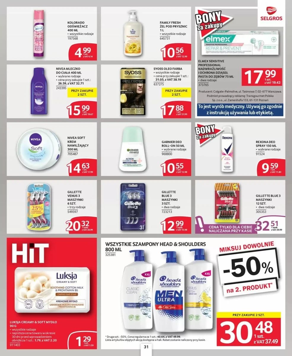Strona 25 z gazetki Selgros