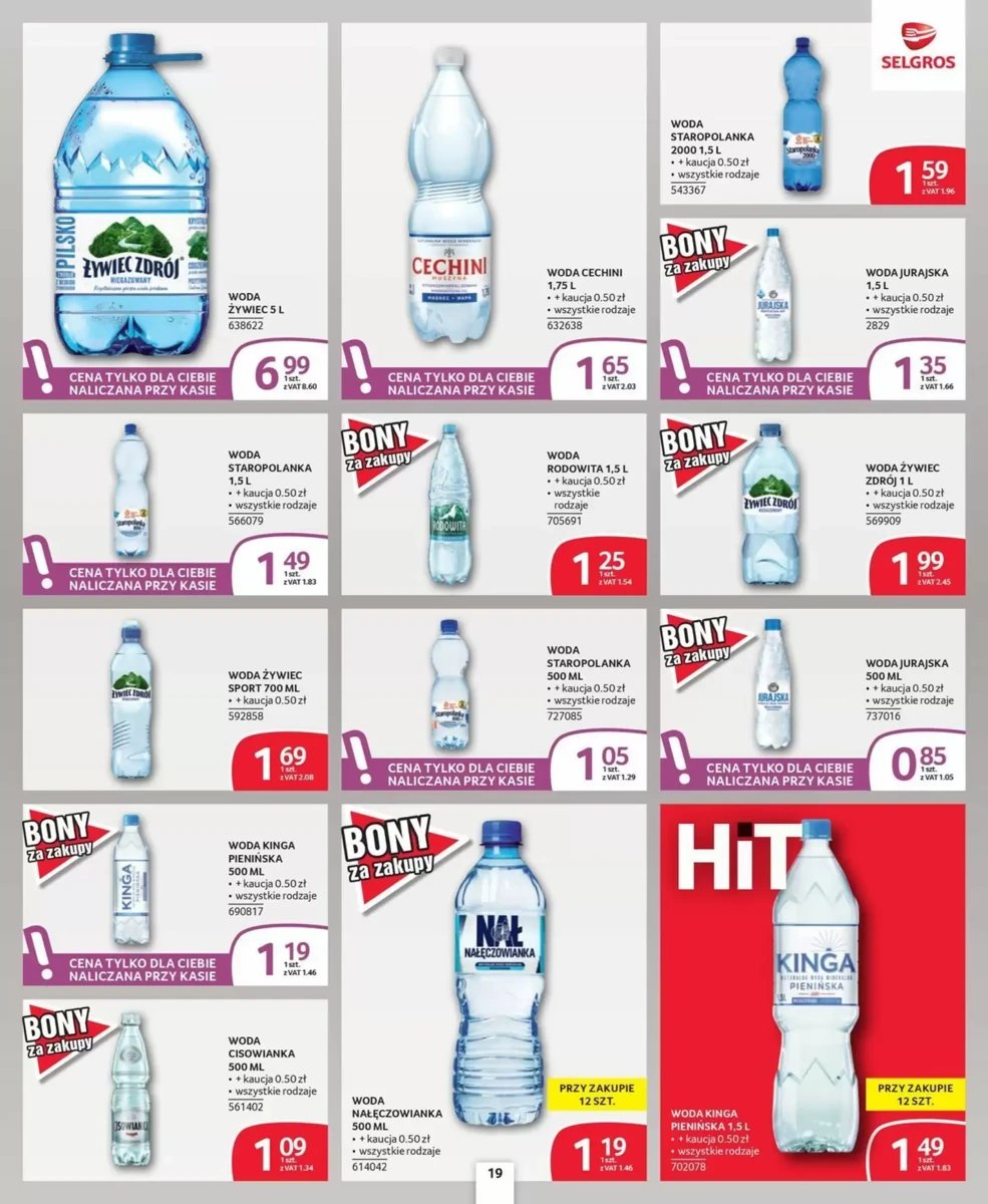 Strona 19 z gazetki Selgros