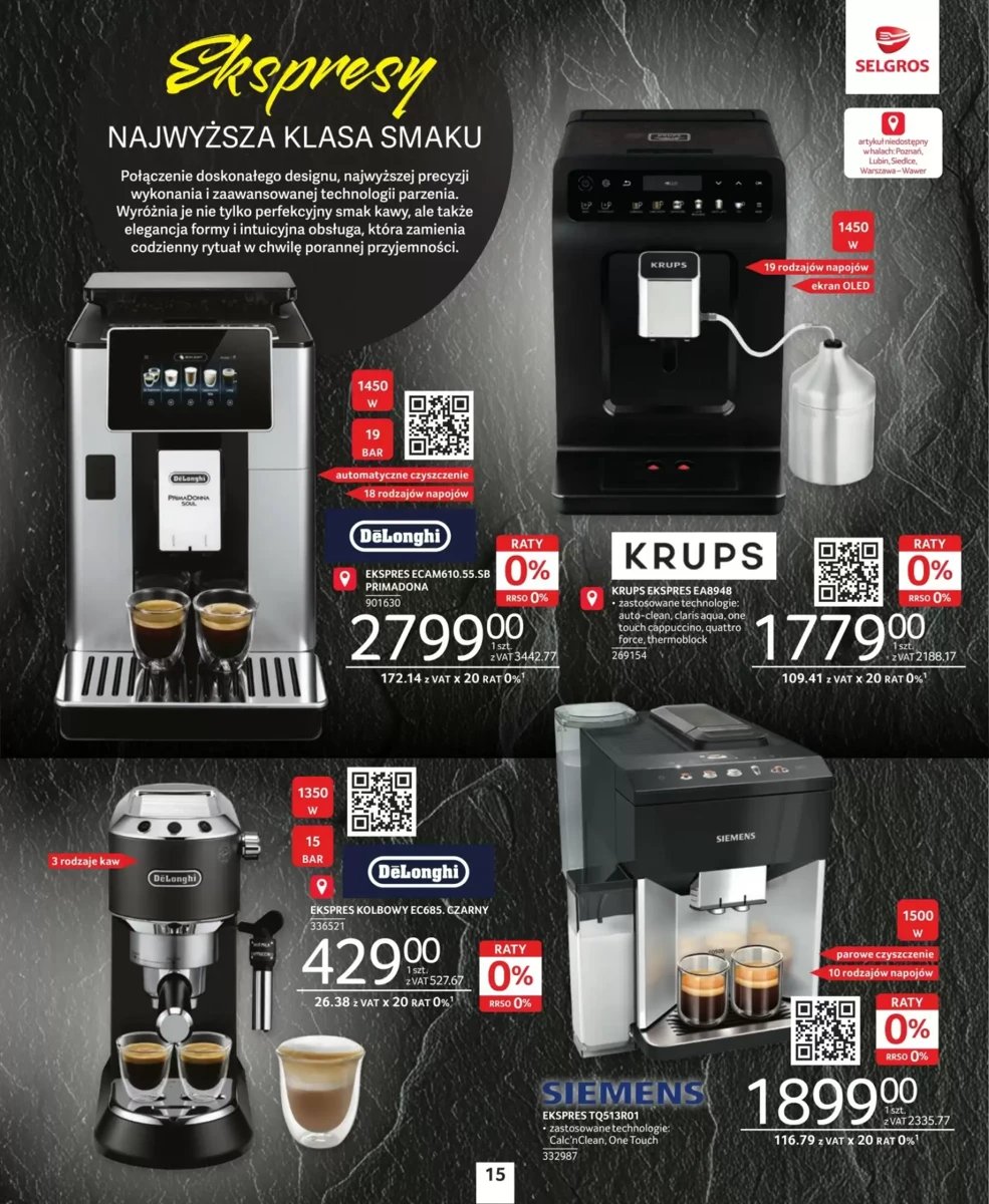 Strona 15 z gazetki Selgros