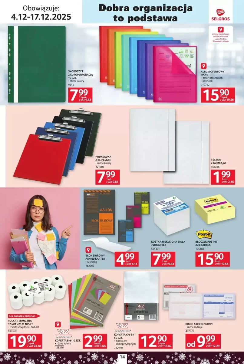 Strona 14 z gazetki Selgros