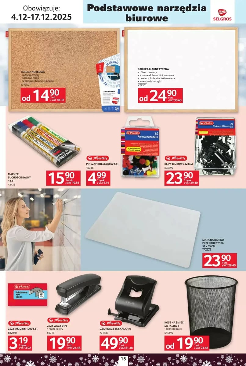 Strona 15 z gazetki Selgros