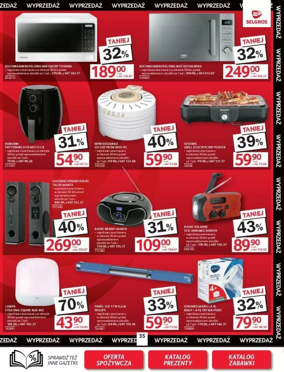 Strona 37 z gazetki Selgros