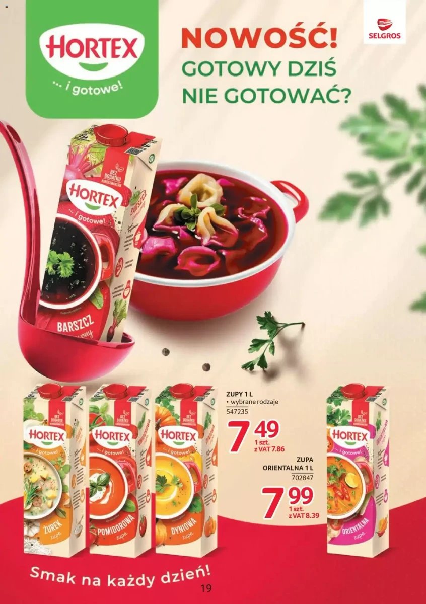 Strona 19 z gazetki Selgros