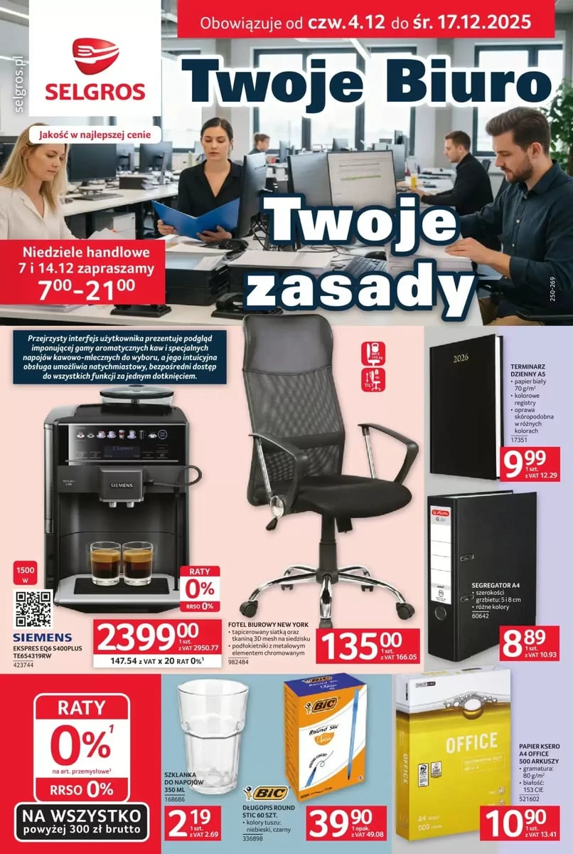 Strona 1 z gazetki Selgros