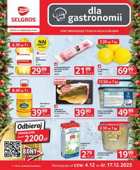 Gazetka Selgros – 04.12.2025 – 17.12.2025