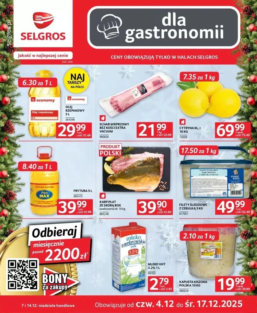 Strona 1 z gazetki Selgros