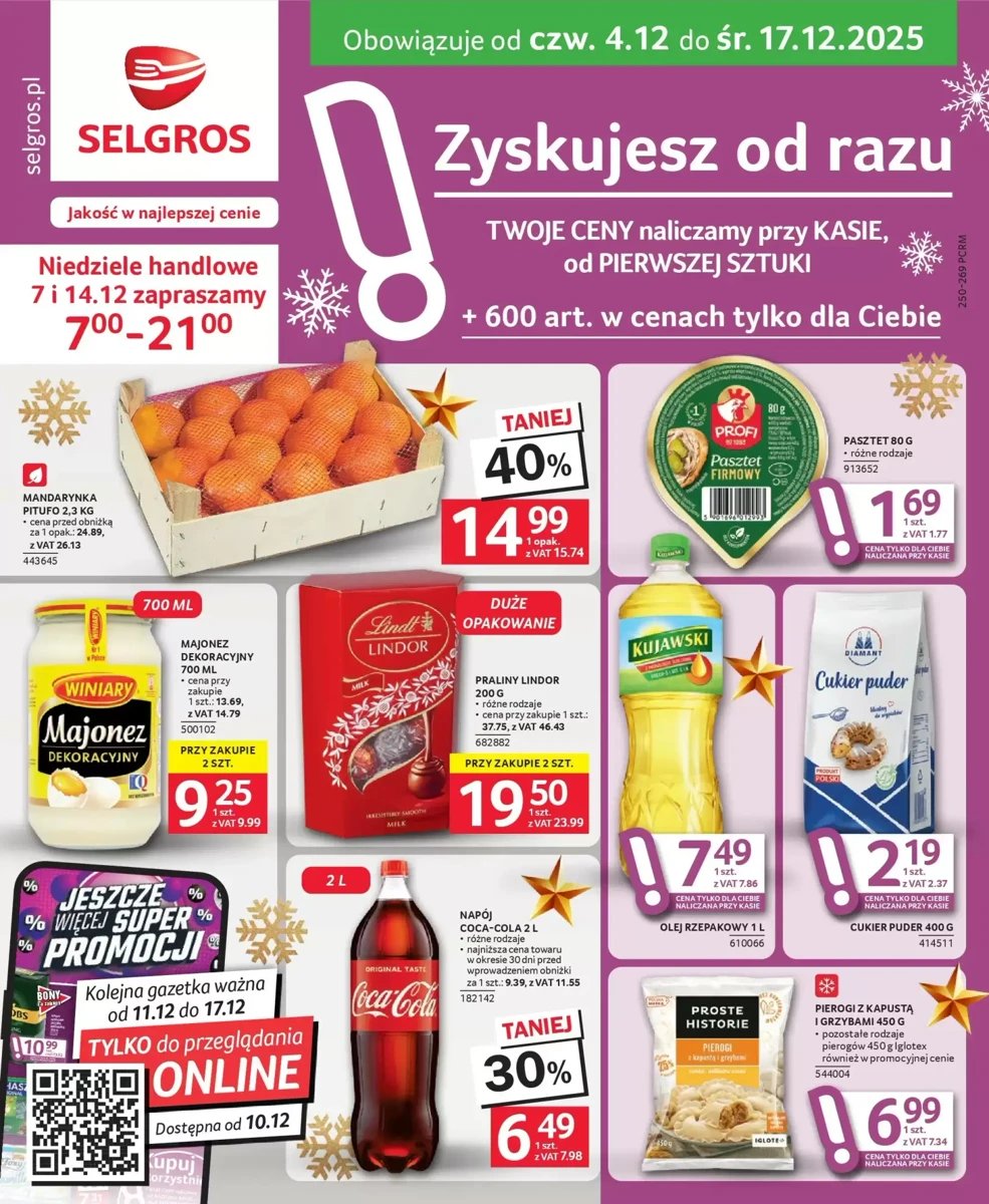 Strona 1 z gazetki Selgros