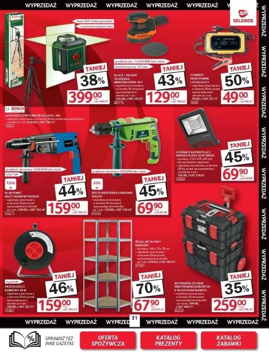 Strona 33 z gazetki Selgros