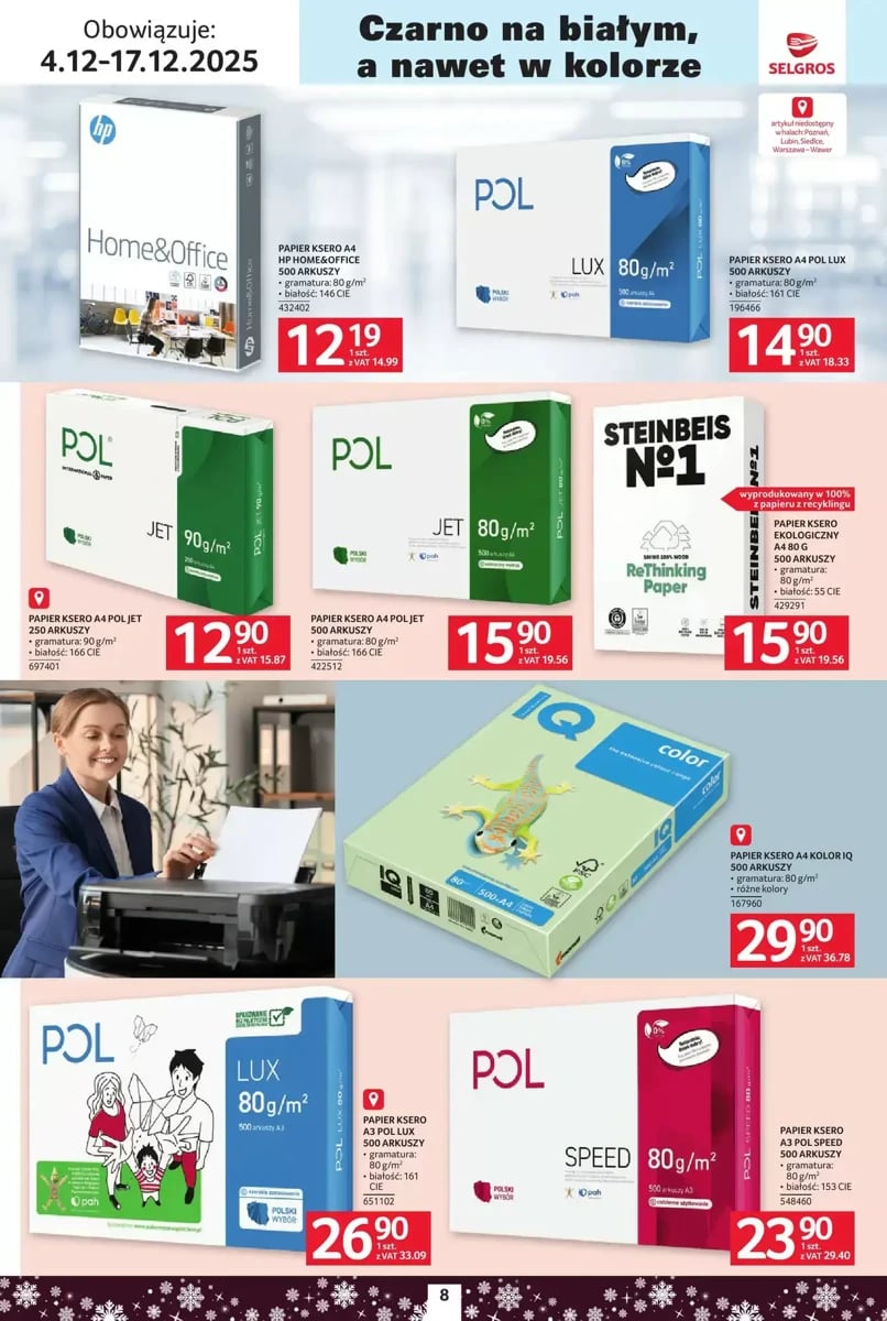 Strona 8 z gazetki Selgros