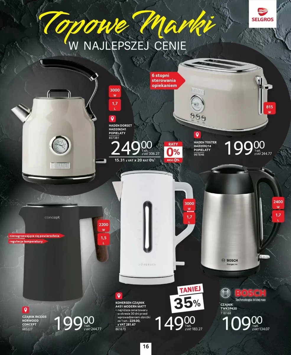 Strona 15 z gazetki Selgros