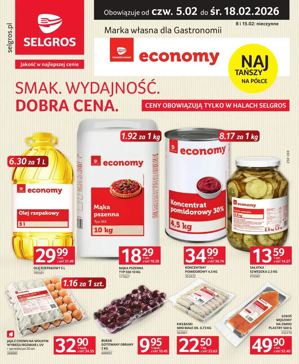Strona 1 z gazetki Selgros