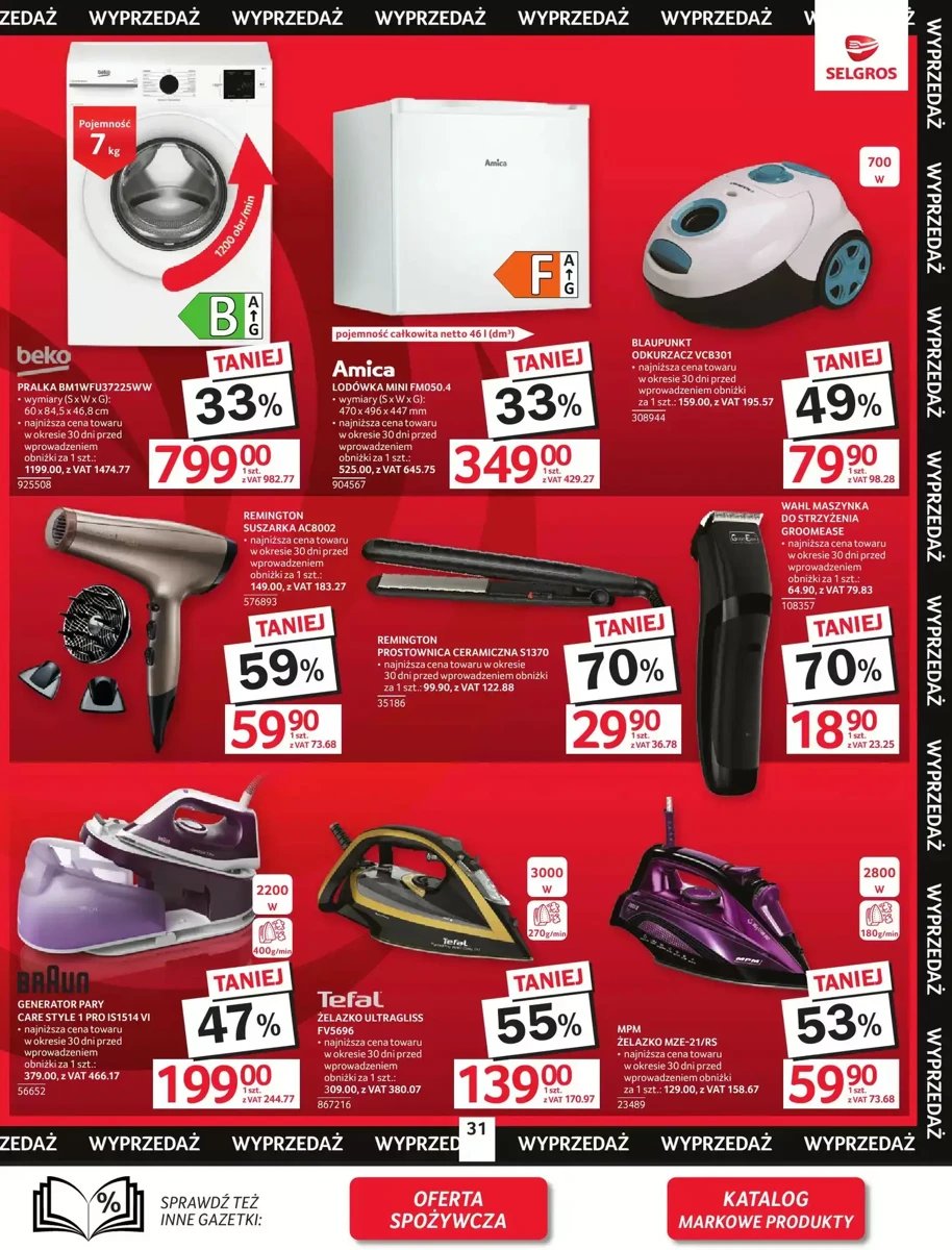 Strona 33 z gazetki Selgros