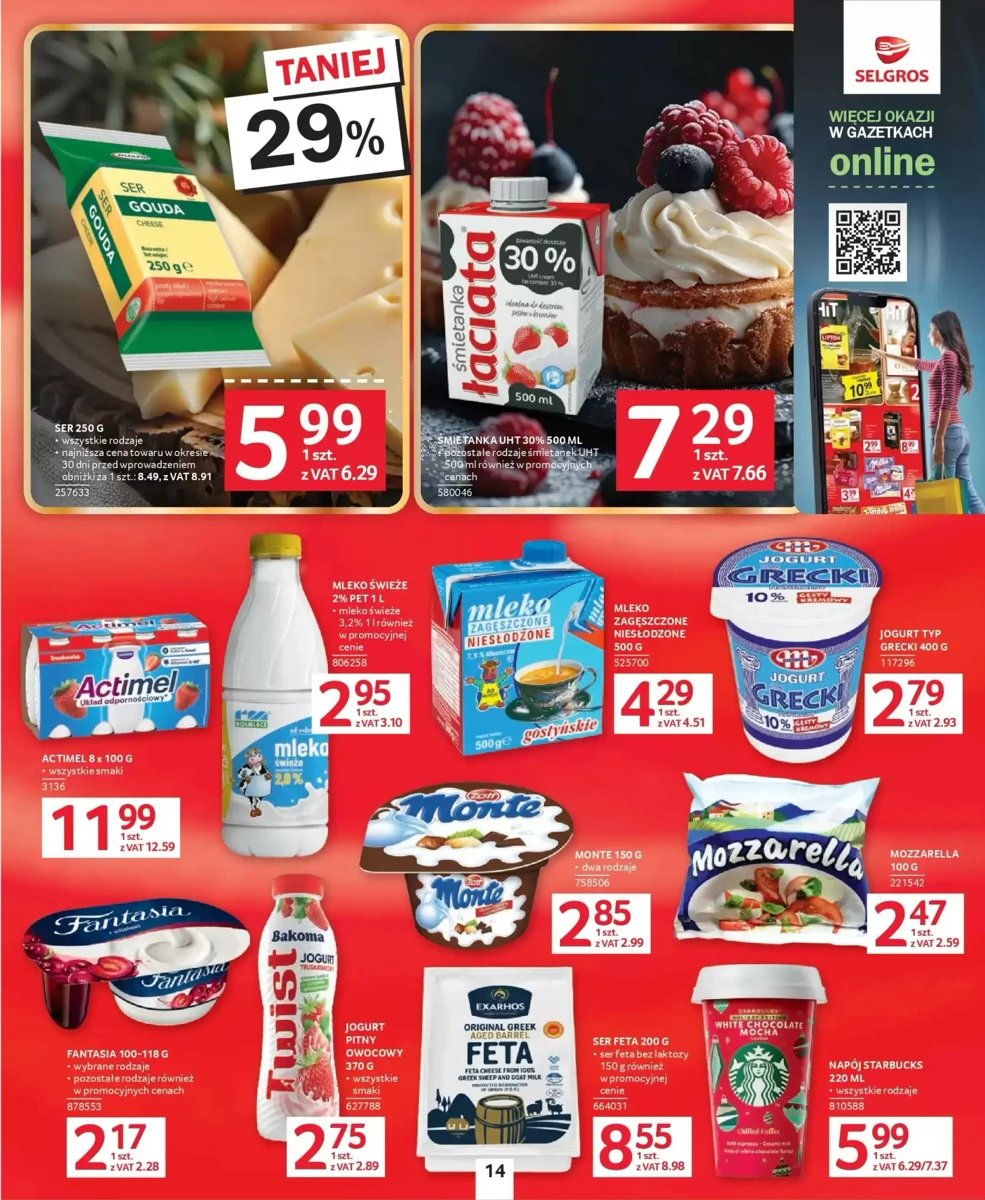 Strona 14 z gazetki Selgros