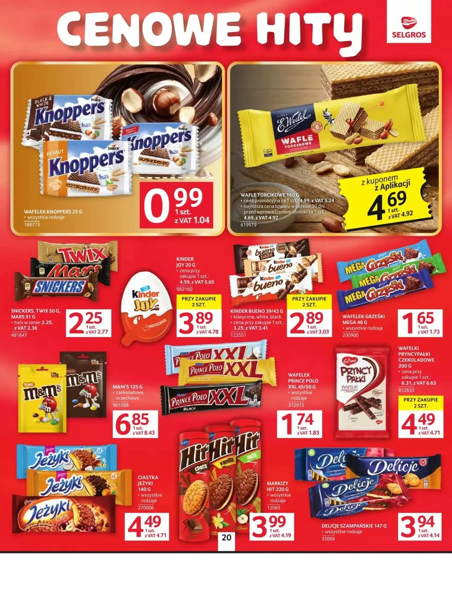 Strona 20 z gazetki Selgros
