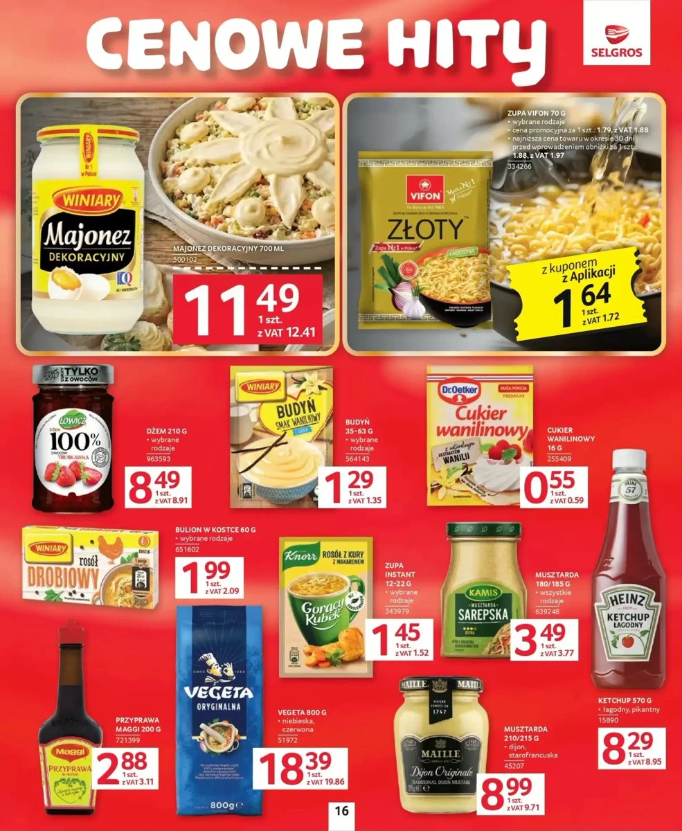Strona 16 z gazetki Selgros
