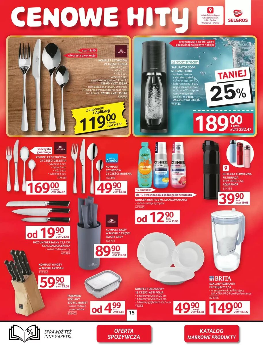 Strona 17 z gazetki Selgros