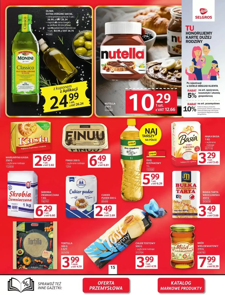 Strona 15 z gazetki Selgros
