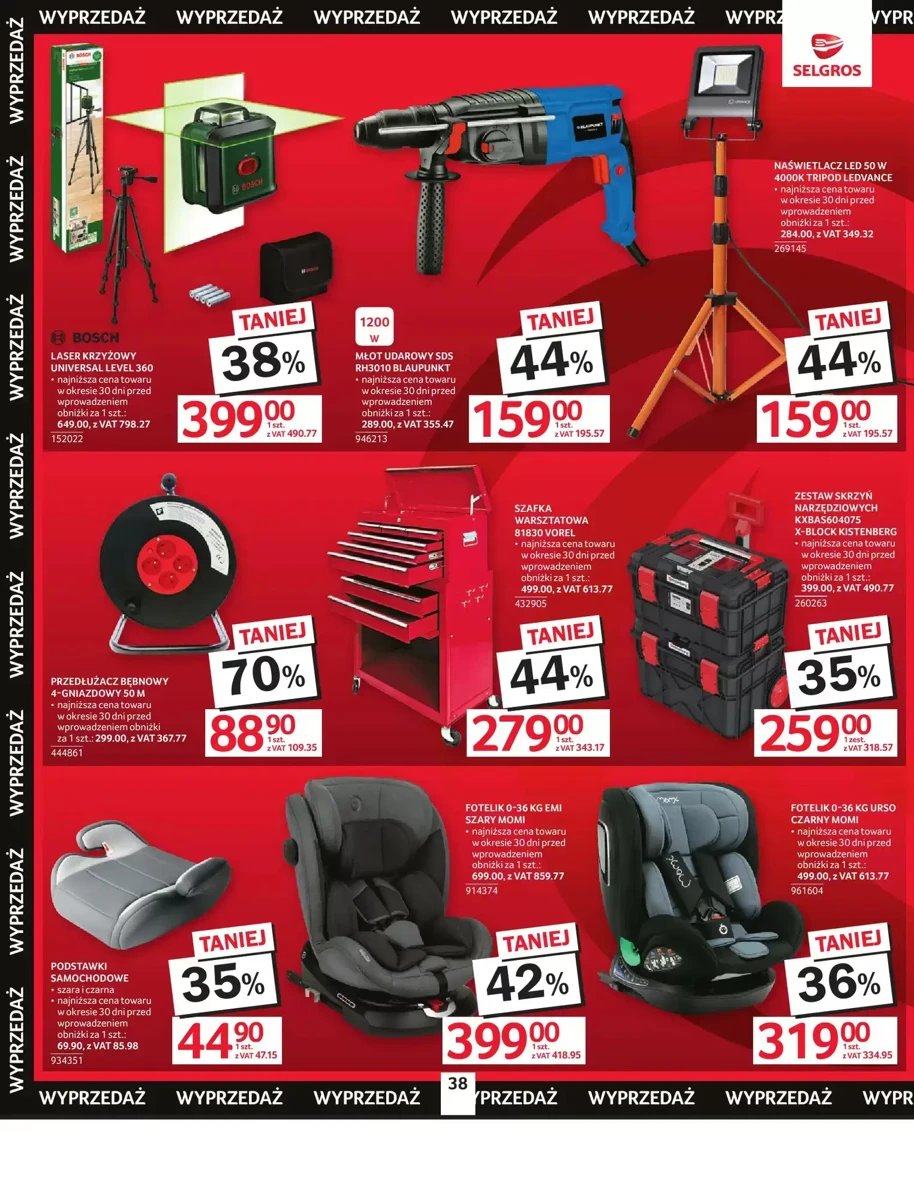 Strona 40 z gazetki Selgros