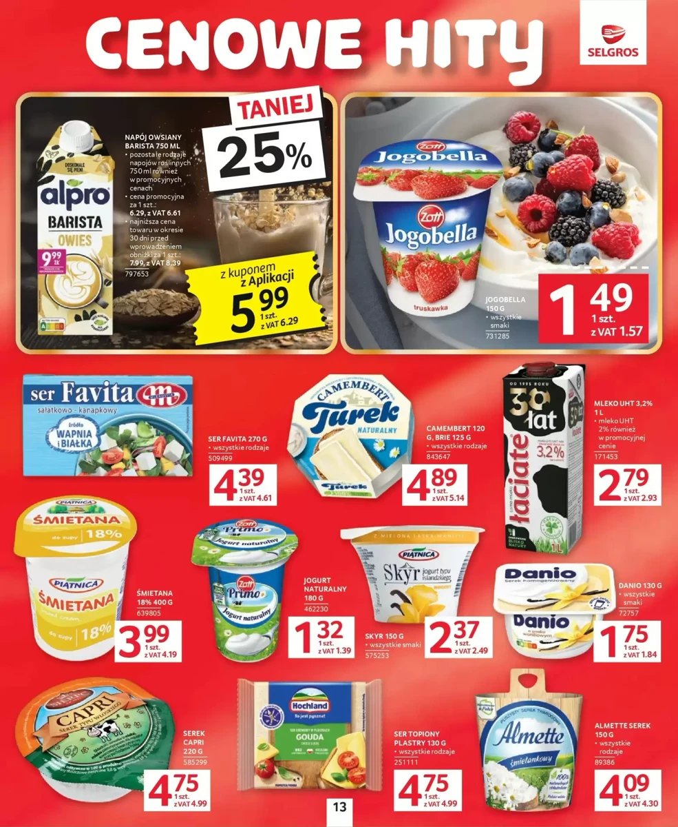 Strona 13 z gazetki Selgros