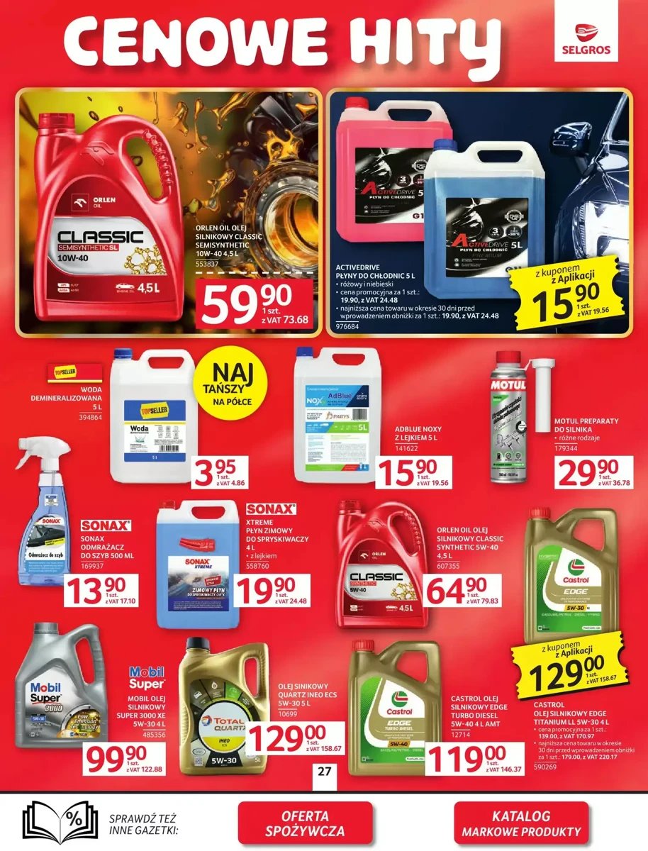 Strona 29 z gazetki Selgros