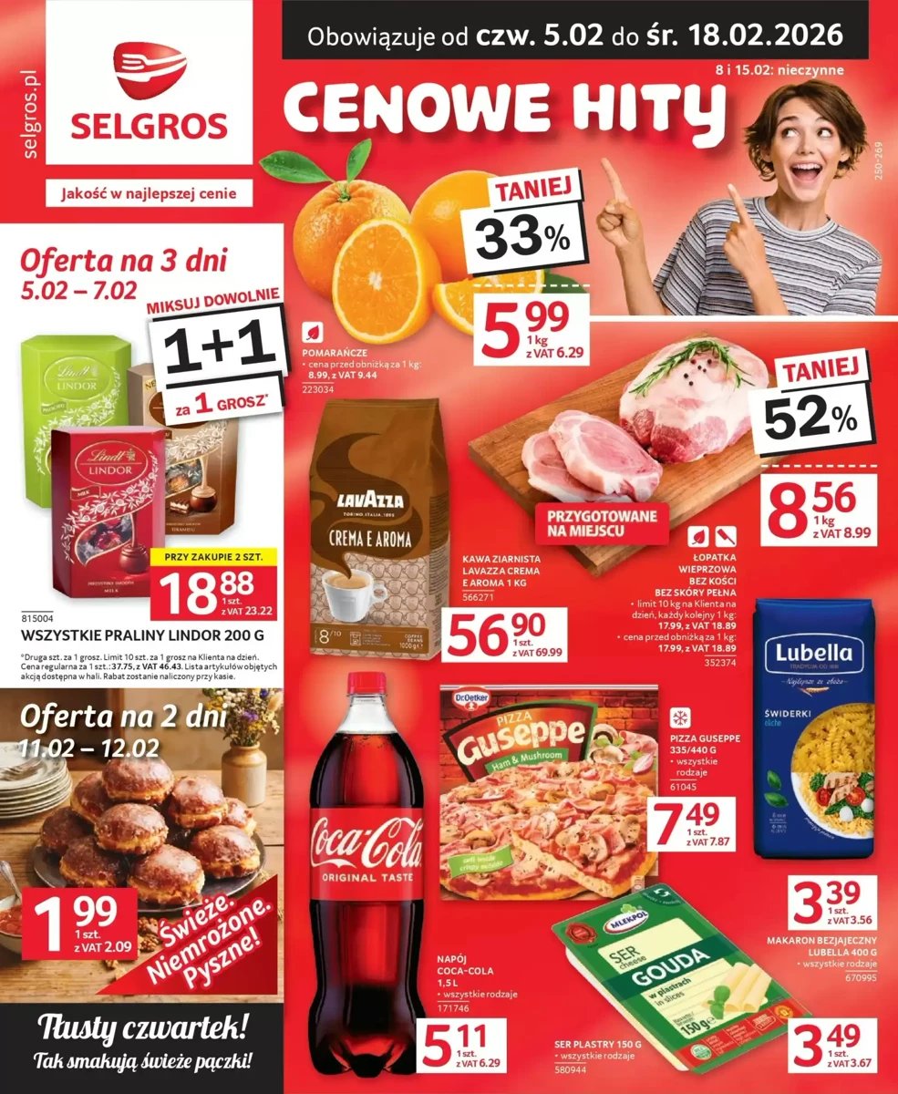 Strona 1 z gazetki Selgros