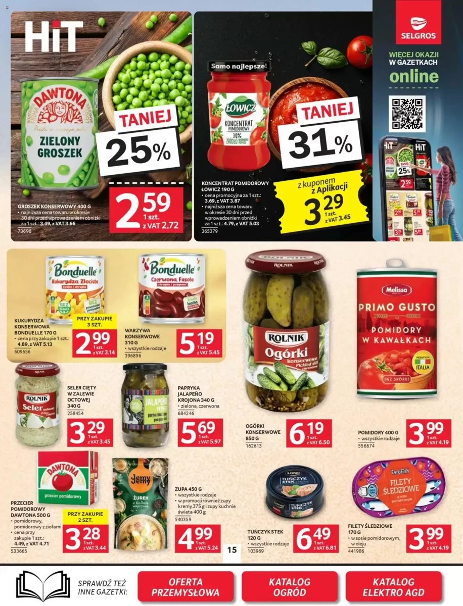 Strona 15 z gazetki Selgros