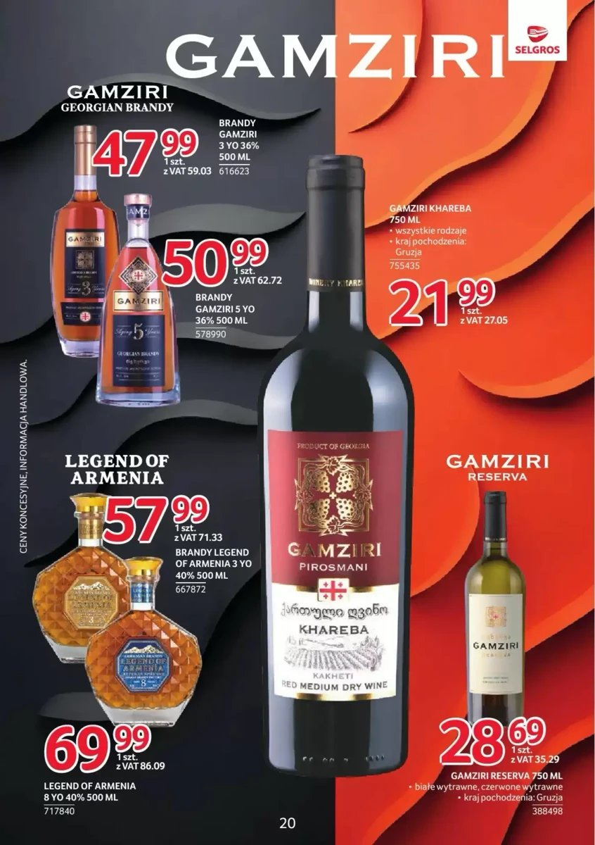 Strona 20 z gazetki Selgros