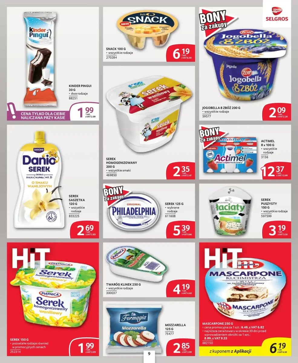 Strona 9 z gazetki Selgros