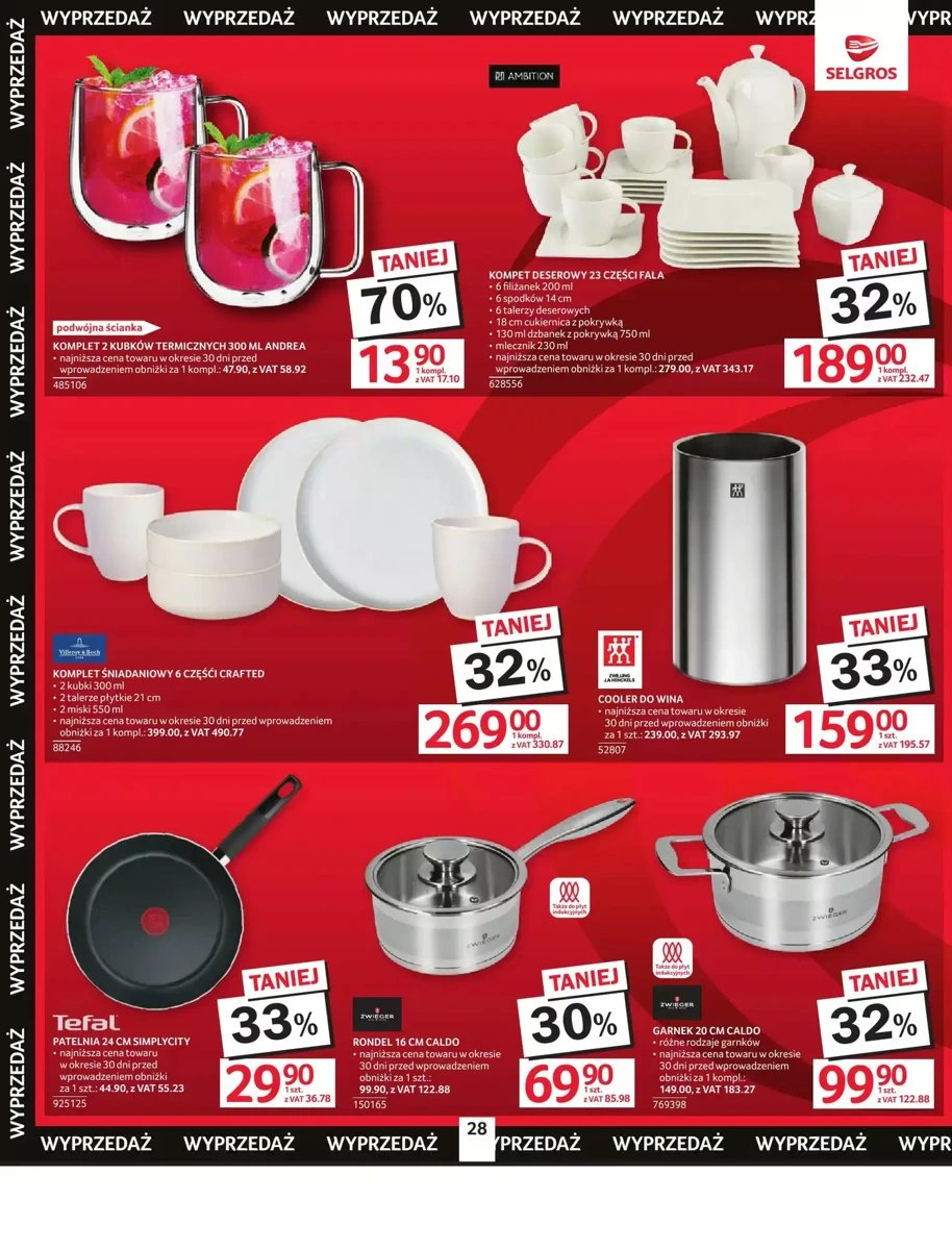 Strona 30 z gazetki Selgros