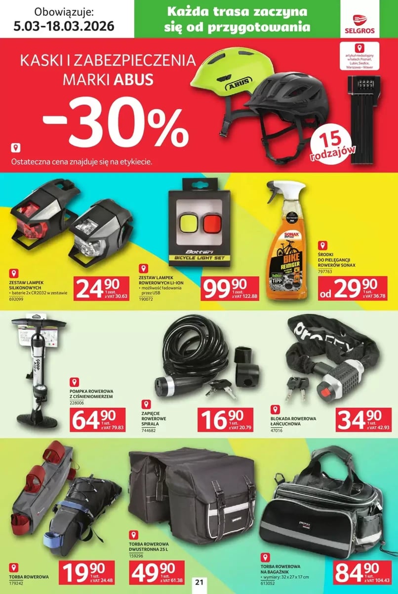 Strona 21 z gazetki Selgros