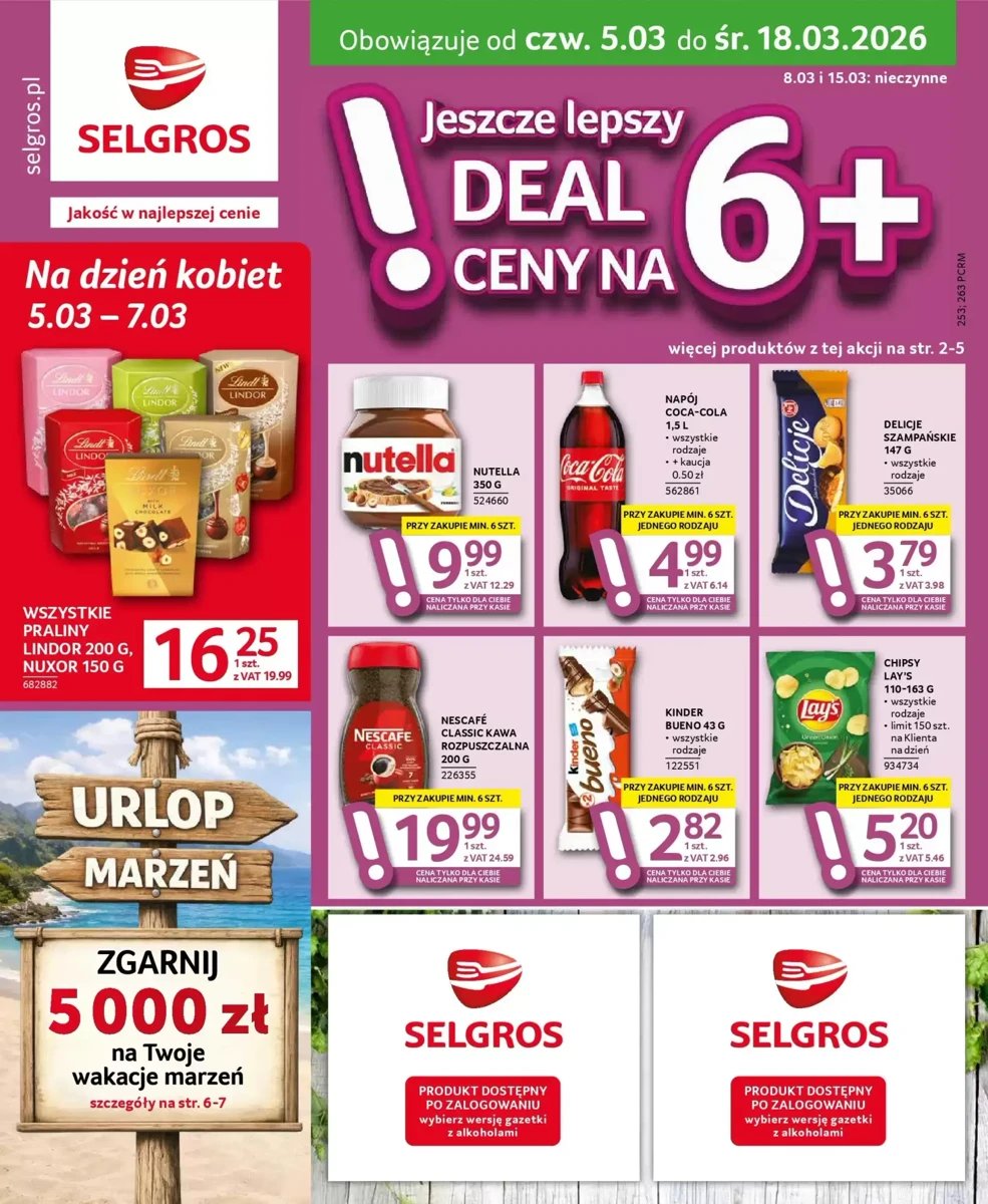 Strona 1 z gazetki Selgros