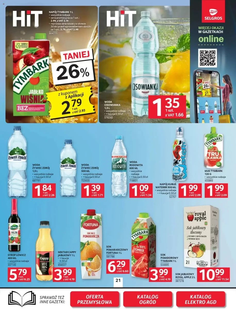 Strona 21 z gazetki Selgros