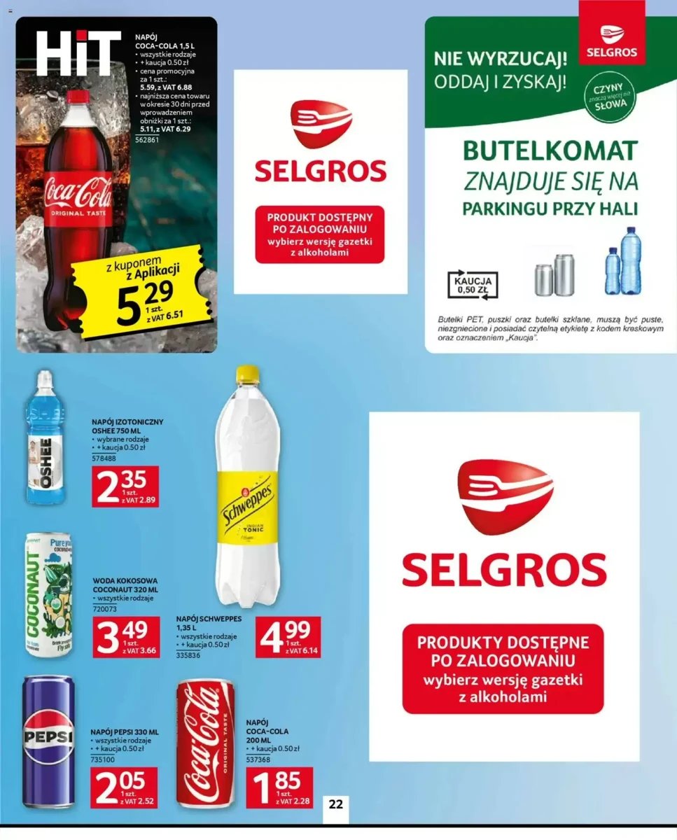 Strona 22 z gazetki Selgros