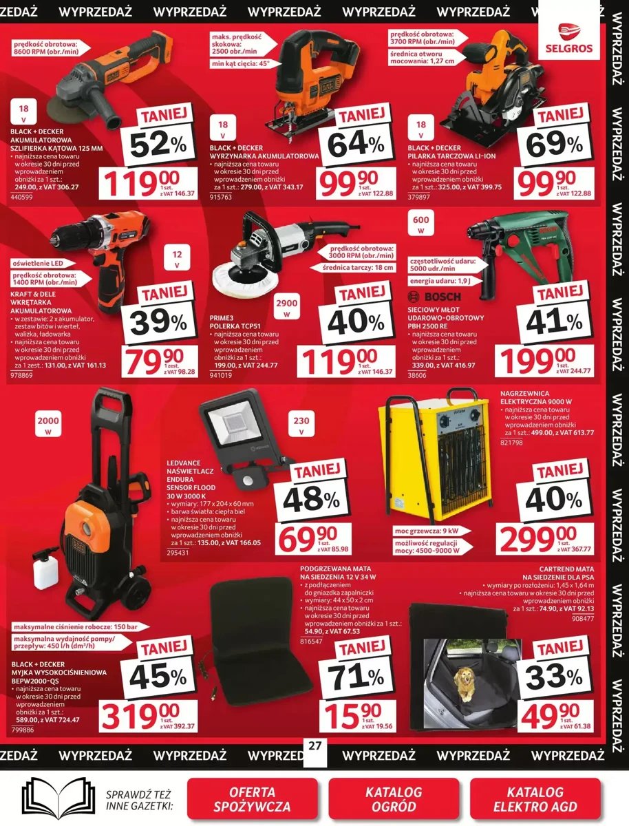 Strona 29 z gazetki Selgros