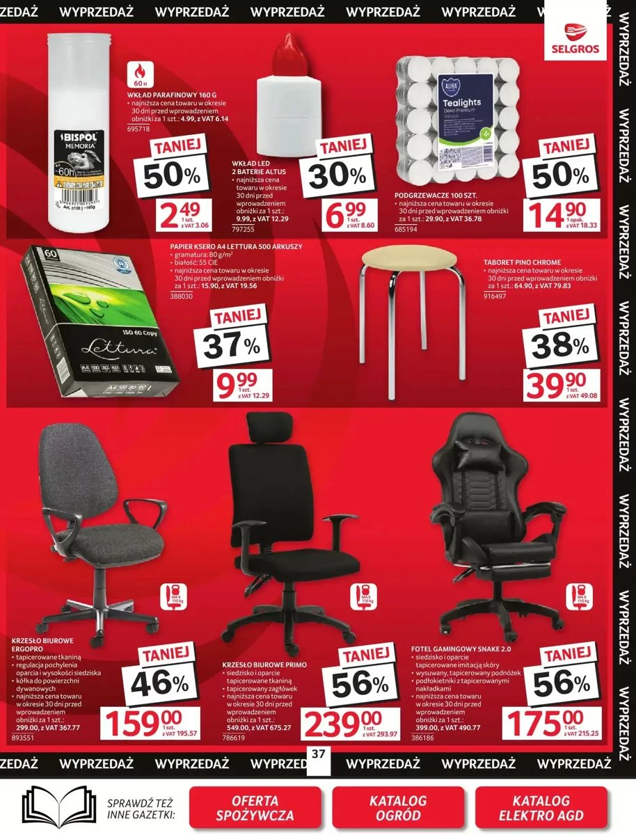 Strona 39 z gazetki Selgros