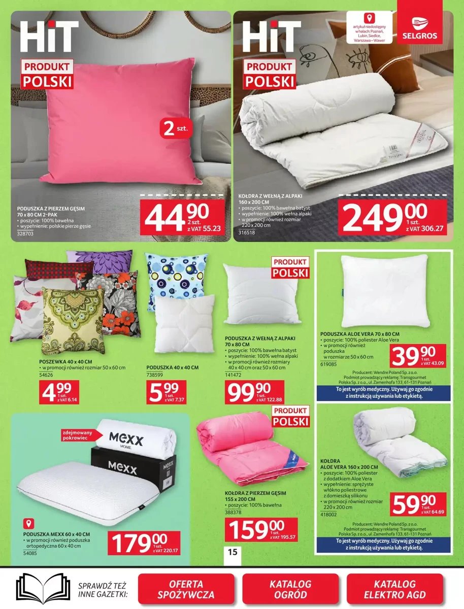 Strona 17 z gazetki Selgros