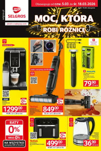 Gazetka Selgros – 05.03.2026 – 18.03.2026