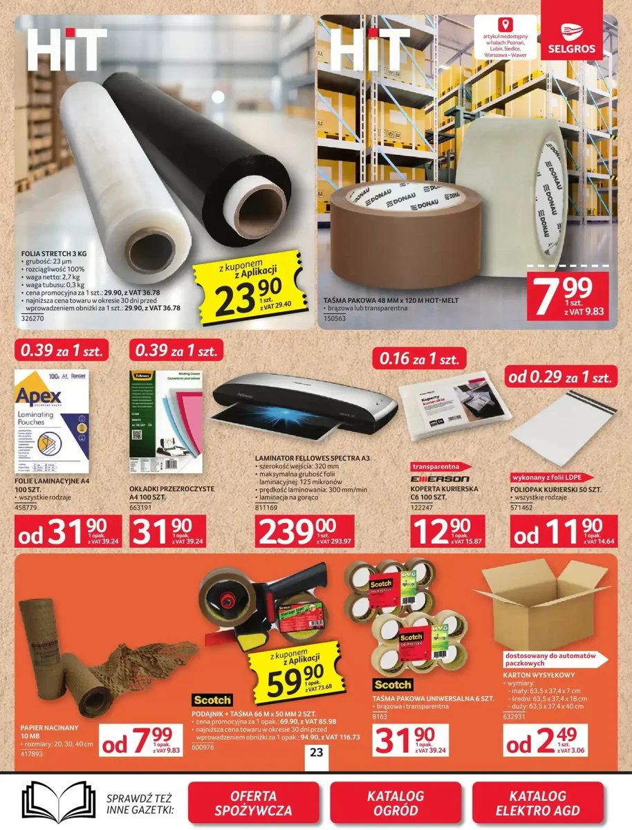 Strona 25 z gazetki Selgros