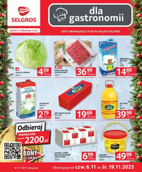Gazetka Selgros – 06.11.2025 – 19.11.2025