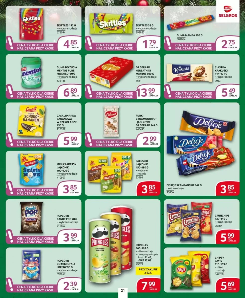 Strona 21 z gazetki Selgros