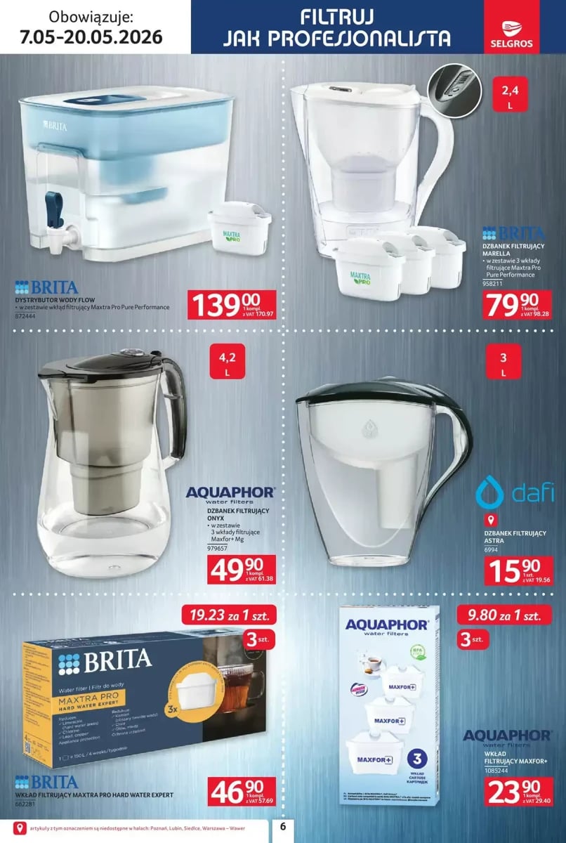 Strona 6 z gazetki Selgros